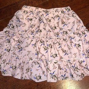 Shein Floral Skirt